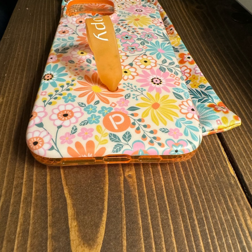 Loopy Case. Floral Burts. iPhone 13 Pro Max.